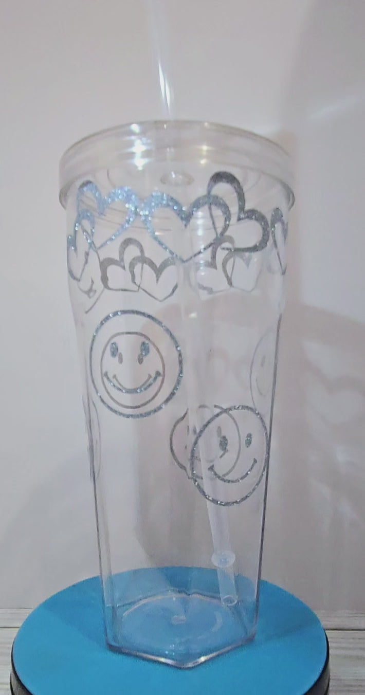 Smiley and hearts